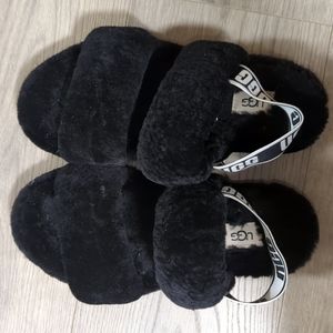 UGG OH YEA slippers (Black)